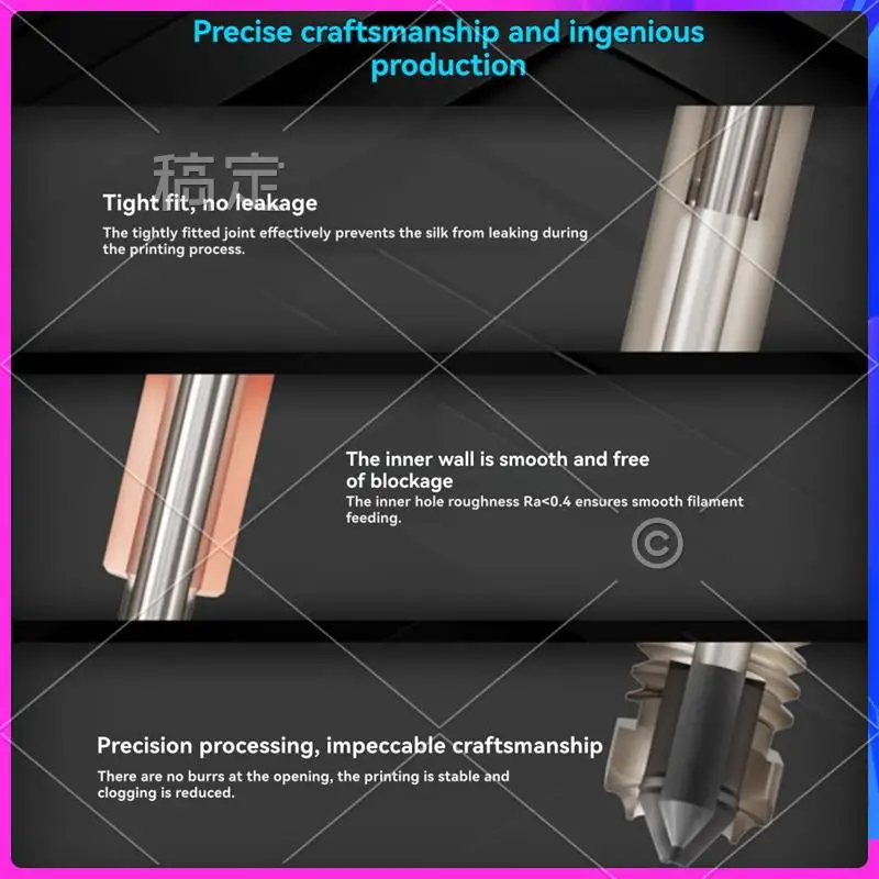 AP-4PCS Printing Parts For Hotend For Bambu Lab P1P X1C P1S X1 X1E V4.0 Upgrade Hot End Print Head 3D Printing Parts
AP-4PCS Printing Parts For Hotend For Bambu Lab P1P X1C P1S X1 X1E V4.0 Upgrade Hot End Print Head 3D Printing Parts