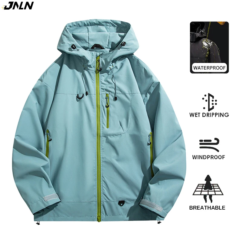 JNLN Unisex Waterproof Windbreaker Outdoor Sport Windproof Single-Layer Jacket Men Women Hiking Climbing Trekking Rain Coat
JNLN Unisex Waterproof Windbreaker Outdoor Sport Windproof Single-Layer Jacket Men Women Hiking Climbing Trekking Rain Coat