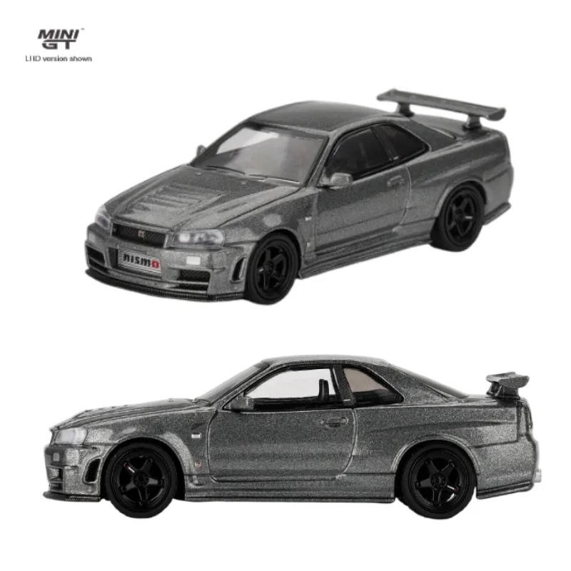 MINI GT 1:64 #1160 Nissan GTR Dark R34 Cast Alloy Car Model, Boys' Holiday Gift Toy, Adult Collection Decoration Item.
MINI GT 1:64 #1160 Nissan GTR Dark R34 Cast Alloy Car Model, Boys' Holiday Gift Toy, Adult Collection Decoration Item.