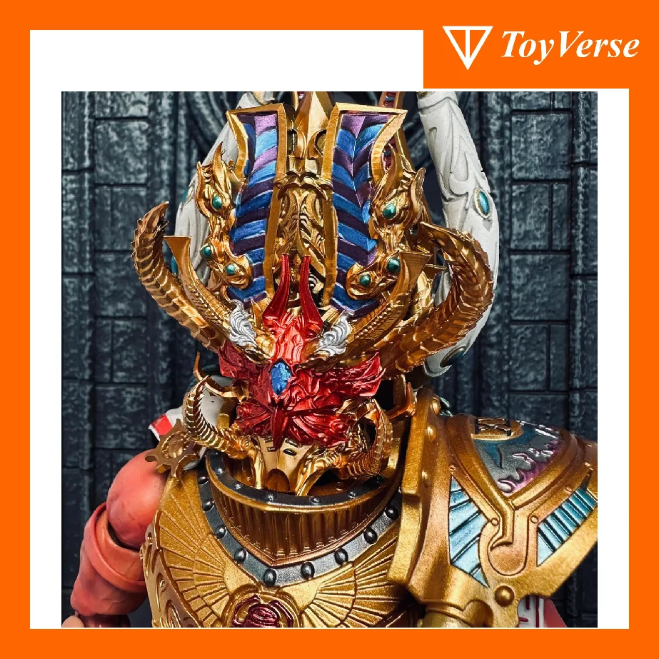 Запчасти TOYVERSE JOYTOY 1/18 Warhammer, аксессуары для шлема, Thousand Sons Magnus the Red Primarch, аксессуары для модели 
Запчасти TOYVERSE JOYTOY 1/18 Warhammer, аксессуары для шлема, Thousand Sons Magnus the Red Primarch, аксессуары для модели