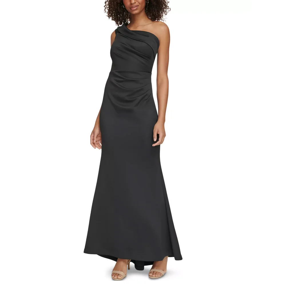 Custom Made Black One Shoulder Satin Mermaid Dress Ruched Formal Evening Gown for Women Prom Bridesmaid Wedding Guest
Custom Made Black One Shoulder Satin Mermaid Dress Ruched Formal Evening Gown for Women Prom Bridesmaid Wedding Guest