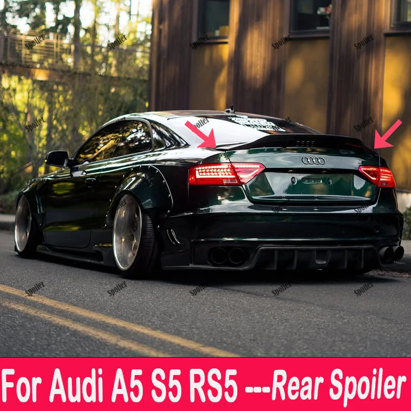 Audi A5 B8 B8.5 8TA 8T3 2-4 door R100% high-quality modified carbon fiber material rear spoiler 2009 2010 2011 2012 2013 2016
Audi A5 B8 B8.5 8TA 8T3 2-4 door R100% high-quality modified carbon fiber material rear spoiler 2009 2010 2011 2012 2013 2016
