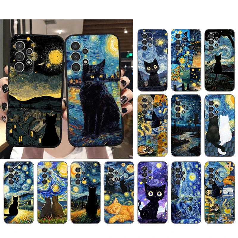Phone Case For Samsung A17 A55 A16 A56 A35 A15 A53 A54 A33 A34 A25 A05S A52 A52S A07 A26 A06 Starry Night van gogh cat
Phone Case For Samsung A17 A55 A16 A56 A35 A15 A53 A54 A33 A34 A25 A05S A52 A52S A07 A26 A06 Starry Night van gogh cat