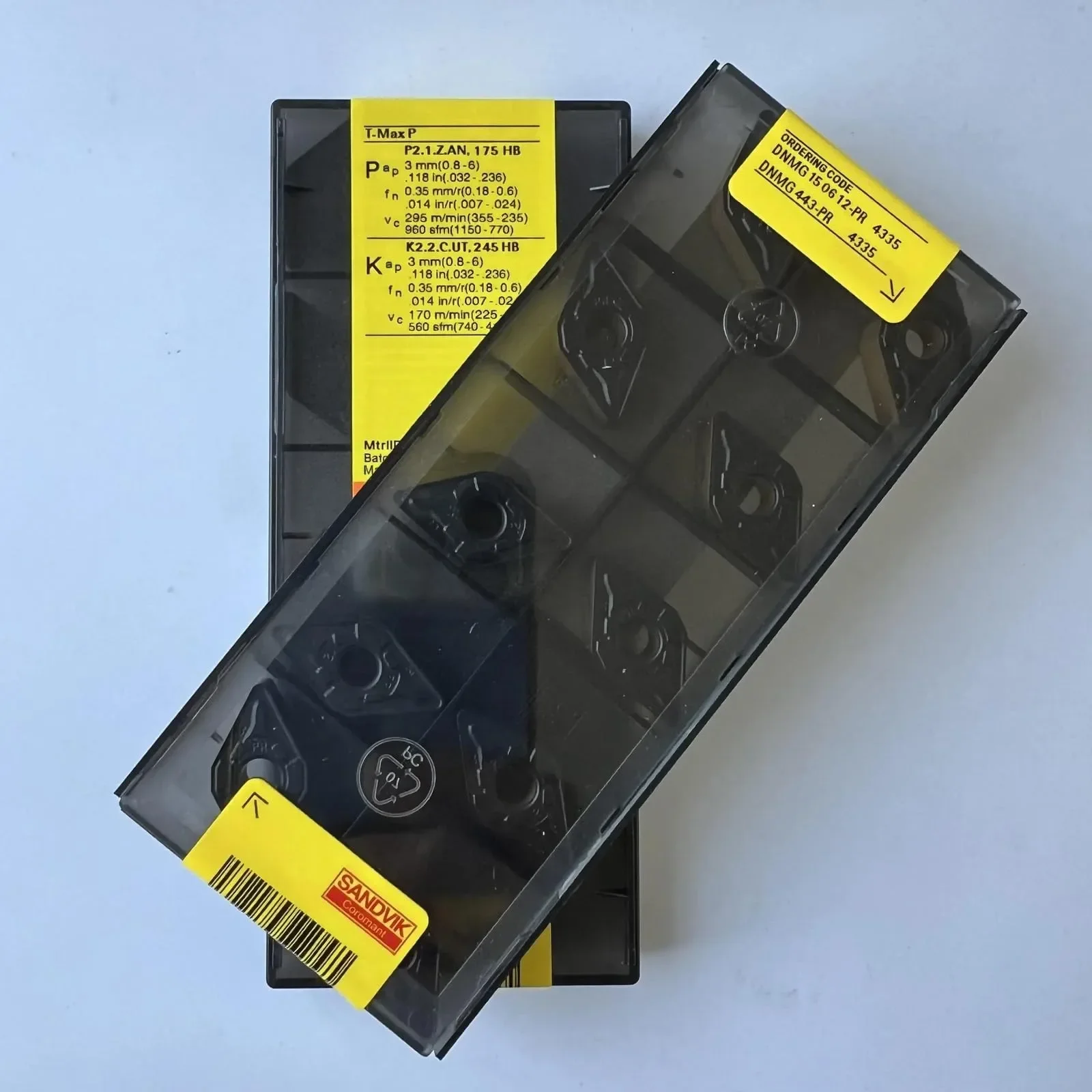 SANDVIK-Coromant / DNMG150612-PR 4335 / 10 Pcs
SANDVIK-Coromant / DNMG150612-PR 4335 / 10 Pcs