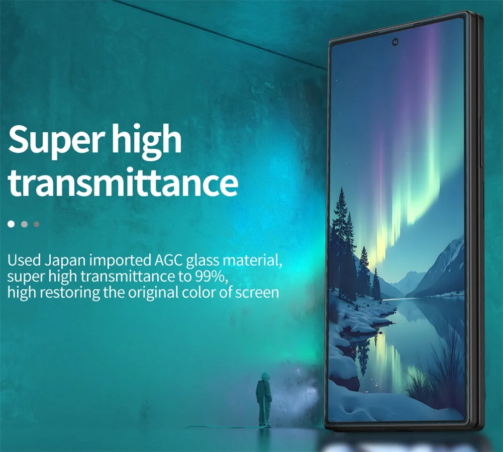 Защитное стекло Nillkin для внешнего экрана Samsung Z Fold 8 Ultra, Z Fold7, W26 (H+PRO) Защитное стекло Nillkin для внешнего экрана Samsung Z Fold 8 Ultra, Z Fold7, W26 (H+PRO)