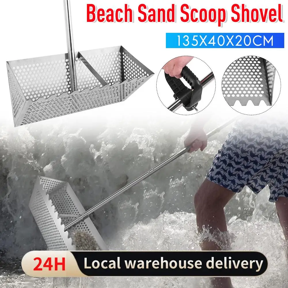 Складной пляжный совок-сито «Акулья зубья» из нержавеющей стали, антикоррозийный, для сбора морепродуктов и поиска сокровищ
Складной пляжный совок-сито «Акулья зубья» из нержавеющей стали, антикоррозийный, для сбора морепродуктов и поиска сокровищ 