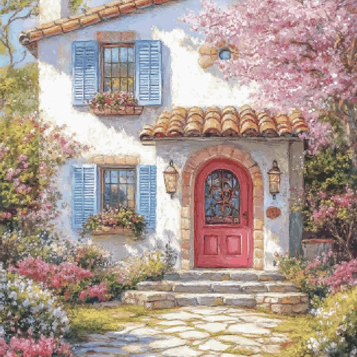 In front of the house door 11CT 14CT 16CT Printed On Canvas Cross Stitch DIY Set Kit Home Needlework Embroidery
In front of the house door 11CT 14CT 16CT Printed On Canvas Cross Stitch DIY Set Kit Home Needlework Embroidery