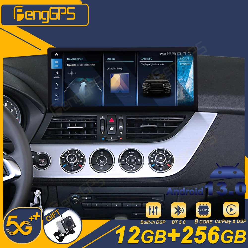 12,3 дюймовый ультратонкий экран Android 13,0 для BMW Z4 E89 CIC 2009-2018 автомобильное радио, мультимедийный плеер, GPS-навигатор Carplay
12,3 дюймовый ультратонкий экран Android 13,0 для BMW Z4 E89 CIC 2009-2018 автомобильное радио, мультимедийный плеер, GPS-навигатор Carplay