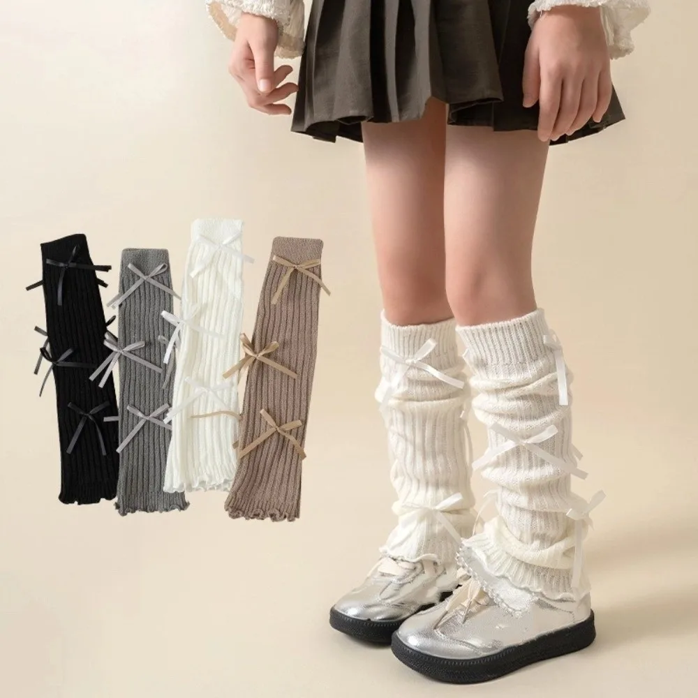Japanese Y2K Lace Bow Kids Leg Warmers Soft Keep Warm Knee Warmers Thicken Knitted Leg Covers Autumn Winter
Japanese Y2K Lace Bow Kids Leg Warmers Soft Keep Warm Knee Warmers Thicken Knitted Leg Covers Autumn Winter