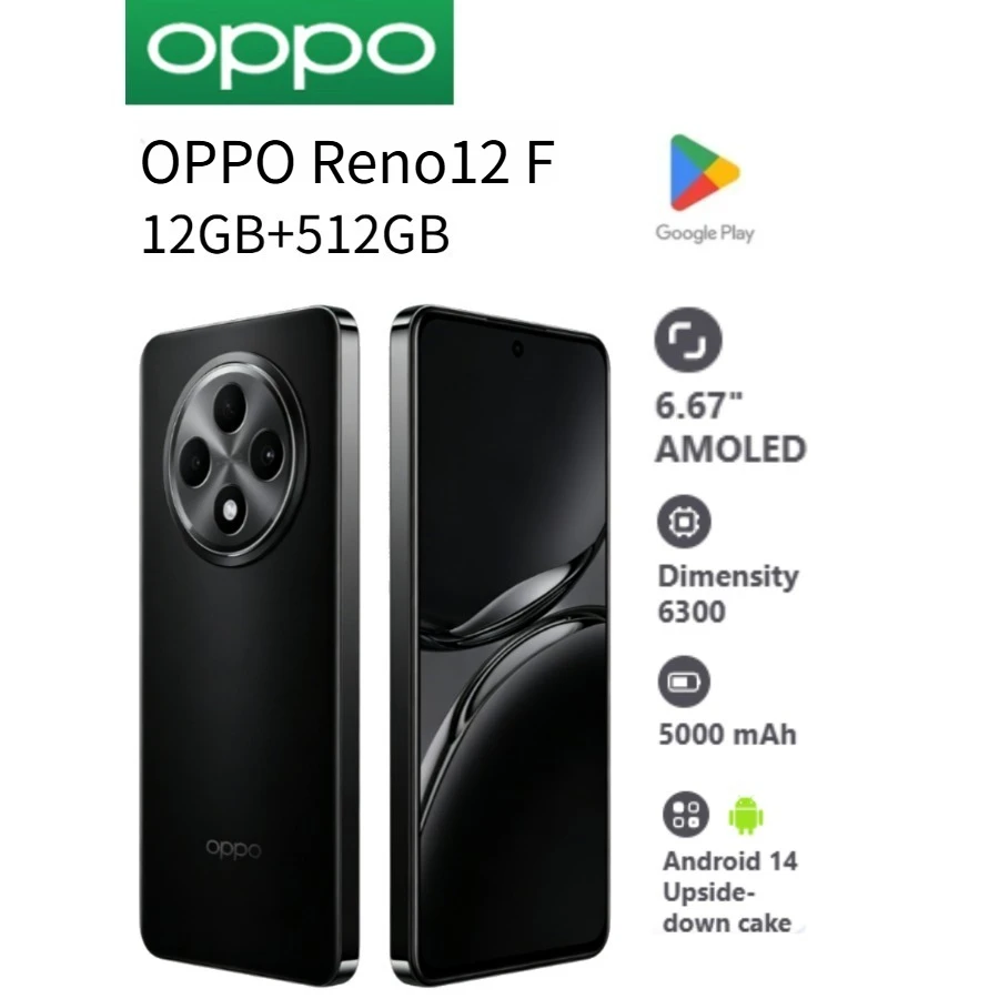 2026 new OPPO Reno12 F Global Unlocked Dual SIM Cell Phone 6.67 Inch 120Hz High AMOLED Display 50MP High Camera Android Mobile
2026 new OPPO Reno12 F Global Unlocked Dual SIM Cell Phone 6.67 Inch 120Hz High AMOLED Display 50MP High Camera Android Mobile