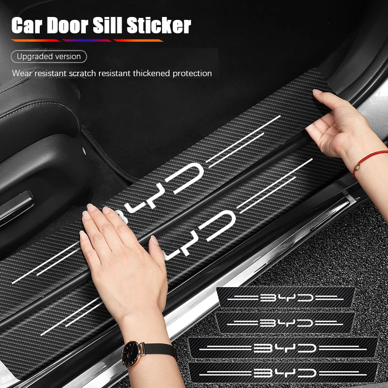 4Pcs Car Door Sill Anti-scratch Stickers Decorative Strip For BYD Atto SEAL Sealion 7 Seal U e5 Yuan Han Tang Song Qin Dolphin
4Pcs Car Door Sill Anti-scratch Stickers Decorative Strip For BYD Atto SEAL Sealion 7 Seal U e5 Yuan Han Tang Song Qin Dolphin