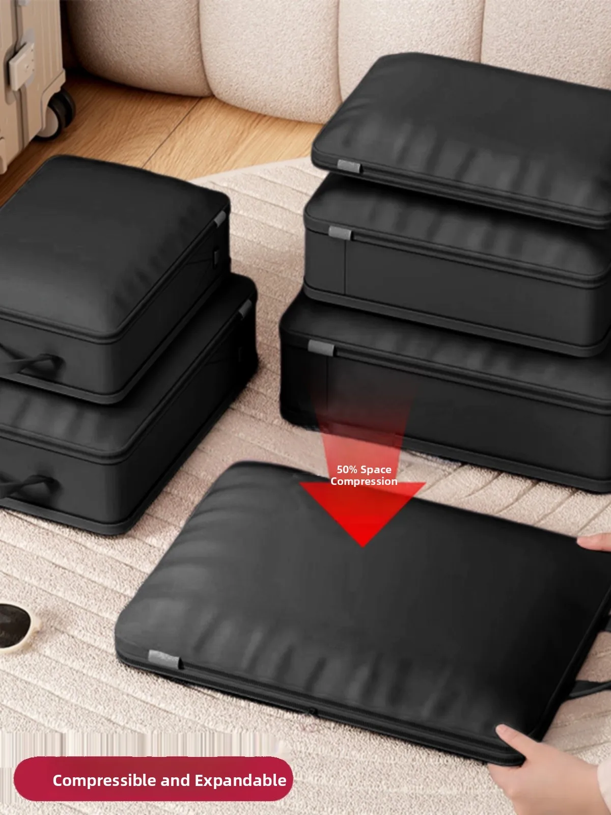 Портативная дорожная сумка для хранения, большая сумка Capaci Crion для деловых поездок, органайзер для туристических вещей для домашнего использования
Портативная дорожная сумка для хранения, большая сумка Capaci Crion для деловых поездок, органайзер для туристических вещей для домашнего использования