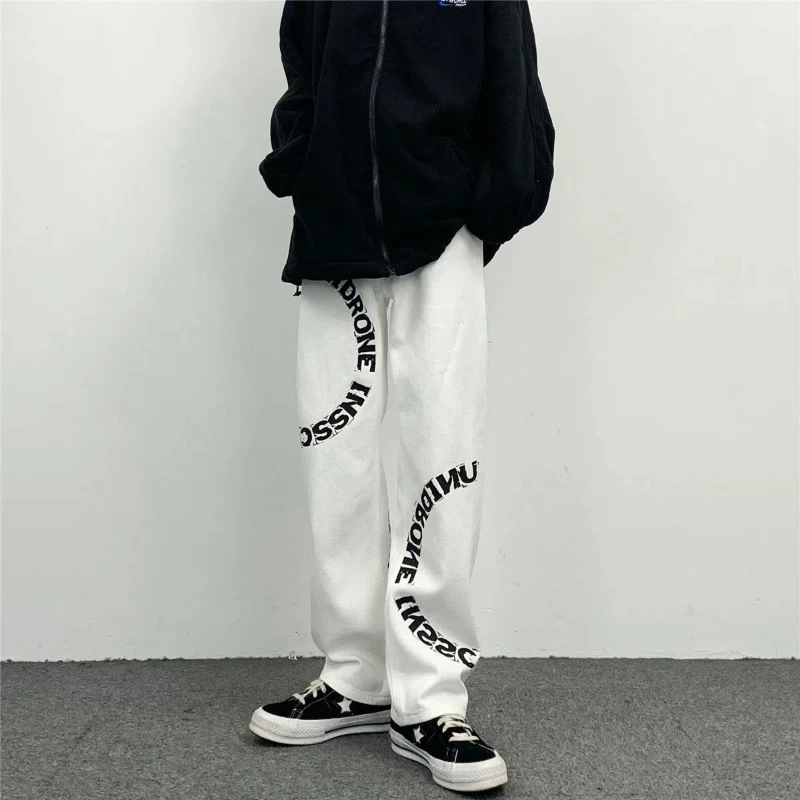 Men's 2024 Spring Autumn New Style Trendy Splicing Printed Pocket Fashion Versatile Loose Straight Tube Minimalist Casual Jeans
Men's 2024 Spring Autumn New Style Trendy Splicing Printed Pocket Fashion Versatile Loose Straight Tube Minimalist Casual Jeans