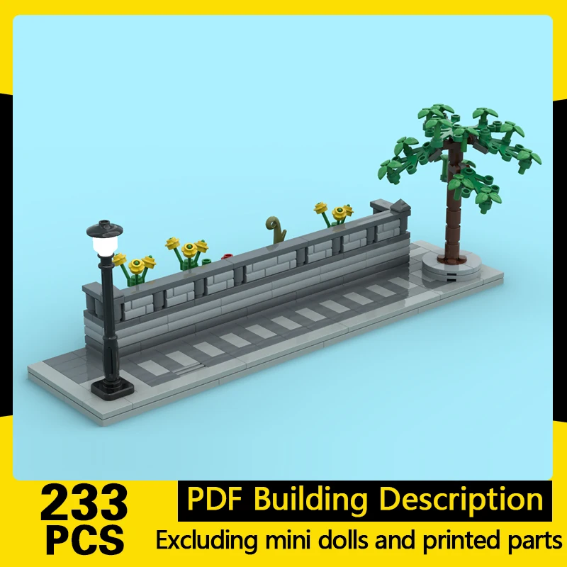 City Street View Model MOC Building Bricks Sidewalk With Tree Modular Technology Gifts Holiday Assemble Children Toys Suit
City Street View Model MOC Building Bricks Sidewalk With Tree Modular Technology Gifts Holiday Assemble Children Toys Suit