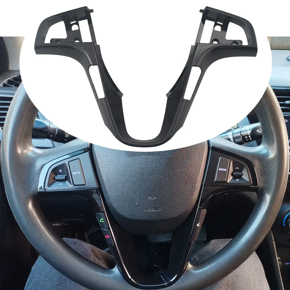 Piano Black Steering Wheel Button Frame For Hyundai VERNA SOLARIS 2010-2015 Auto parts
Piano Black Steering Wheel Button Frame For Hyundai VERNA SOLARIS 2010-2015 Auto parts