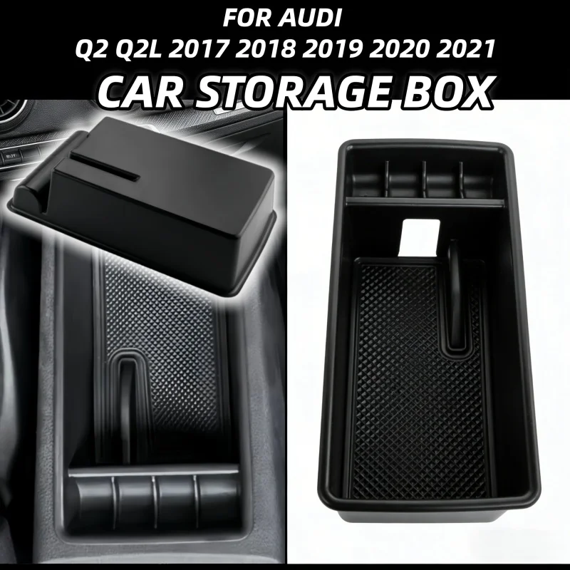 Car Center Storage Box for Audi Q2 Q2L 2017-2021 Central Armrest Storage Box Console Tray Holder Case Palle Interior Decoration
Car Center Storage Box for Audi Q2 Q2L 2017-2021 Central Armrest Storage Box Console Tray Holder Case Palle Interior Decoration