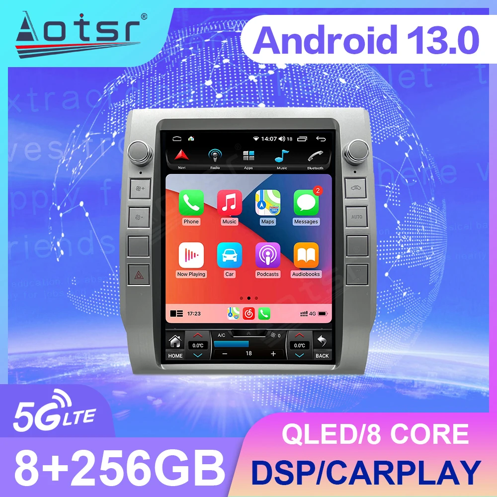 12.1 Inch large screen Android Car Radio For Toyota Tundra 2015-2020 Video Player Stereo Auto GPS Navi DSP Carplay
12.1 Inch large screen Android Car Radio For Toyota Tundra 2015-2020 Video Player Stereo Auto GPS Navi DSP Carplay