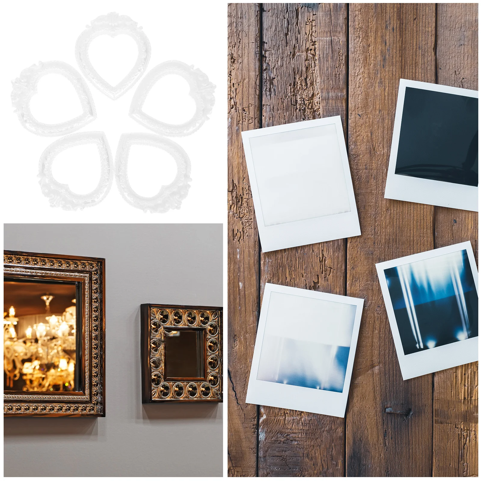 20Pcs Mini Heart Photo Frame Resin Decorative Picture Frame for DIY Crafts Making Vintage Wall Desktop Display Ornament
20Pcs Mini Heart Photo Frame Resin Decorative Picture Frame for DIY Crafts Making Vintage Wall Desktop Display Ornament