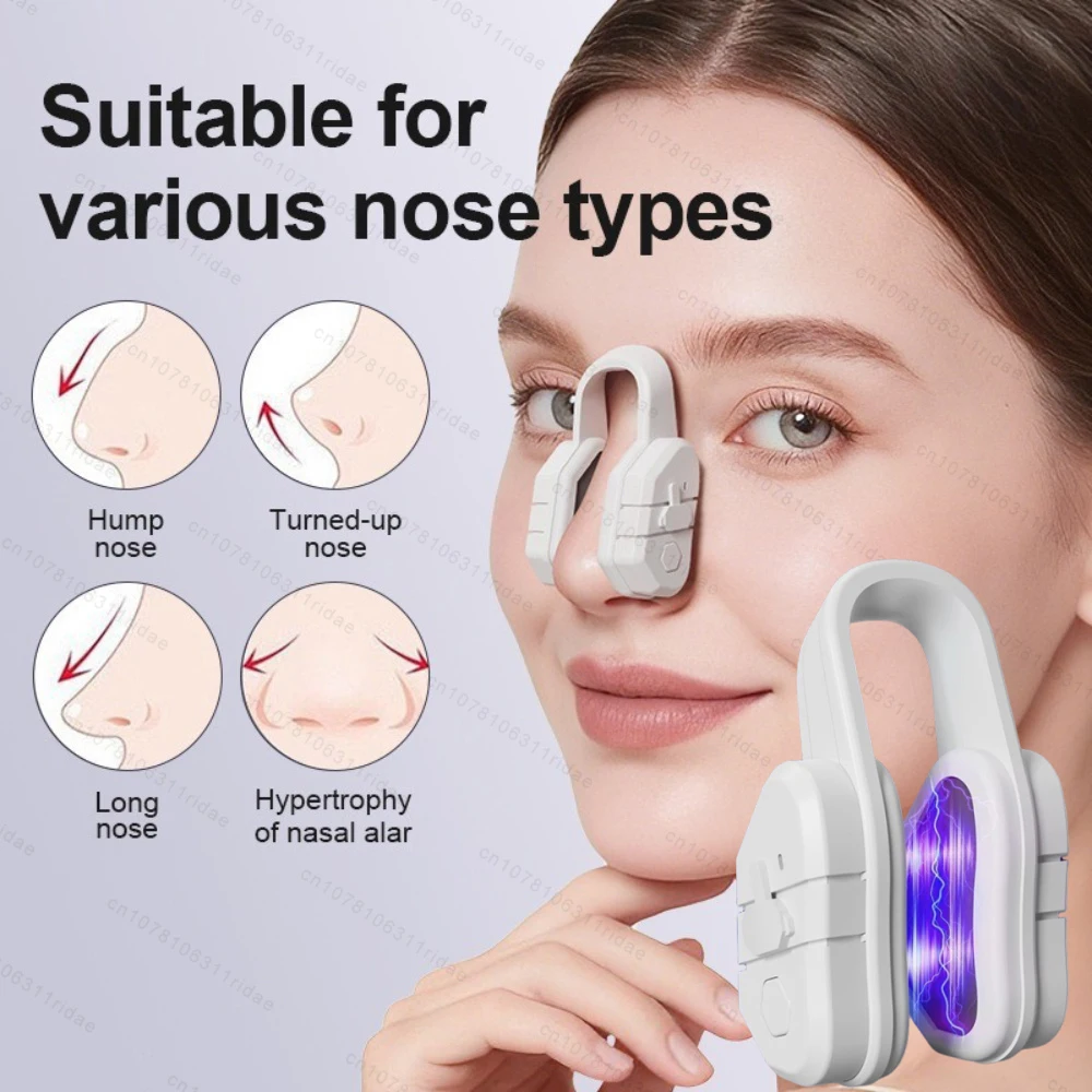 Nose Shaper Clip Nose Up Lifting Beauty Tool EMS Nose Bridge Straightener Corrector Slimming Device for Wide Noses Women Men
Nose Shaper Clip Nose Up Lifting Beauty Tool EMS Nose Bridge Straightener Corrector Slimming Device for Wide Noses Women Men