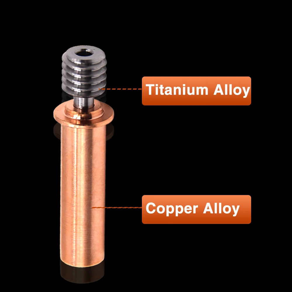 1pc Upgrade CR6SE Ender3 Neo Throat All Metal Bimetal Heatbreak Copper Titanium TC4 Throat For CR-6 SE/Max/CR-5 PRO
1pc Upgrade CR6SE Ender3 Neo Throat All Metal Bimetal Heatbreak Copper Titanium TC4 Throat For CR-6 SE/Max/CR-5 PRO