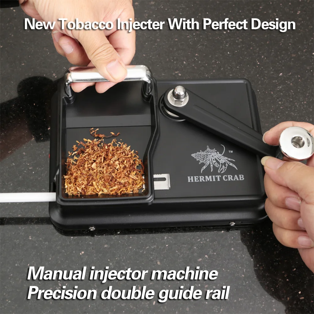 Hermit Crab Tobacco Rolling Machine 6.5mm Multifunctional Metal Manual Cigarette Maker
Hermit Crab Tobacco Rolling Machine 6.5mm Multifunctional Metal Manual Cigarette Maker