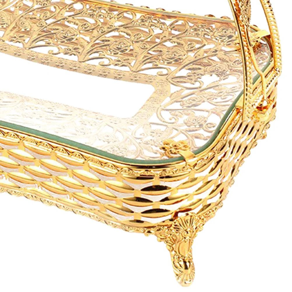 Iron Art Storage Basket Large Capacity Fruit Bread Snack Organizer Stylish Wire Container for Home Picnic Handheld Iron Basket 
Iron Art Storage Basket Large Capacity Fruit Bread Snack Organizer Stylish Wire Container for Home Picnic Handheld Iron Basket