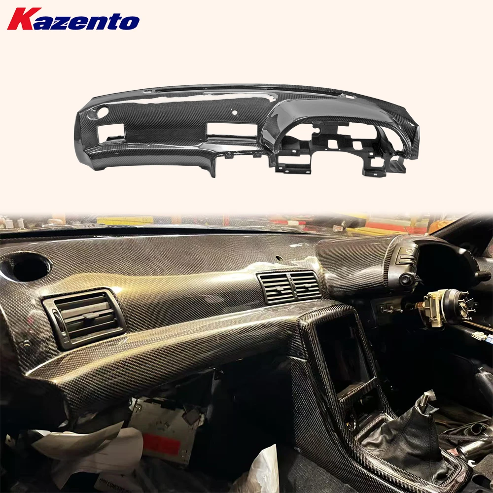 For Nissan Skyline R32 GTR OE Type Carbon Fiber Front Dash Panel (With Hole)
For Nissan Skyline R32 GTR OE Type Carbon Fiber Front Dash Panel (With Hole)