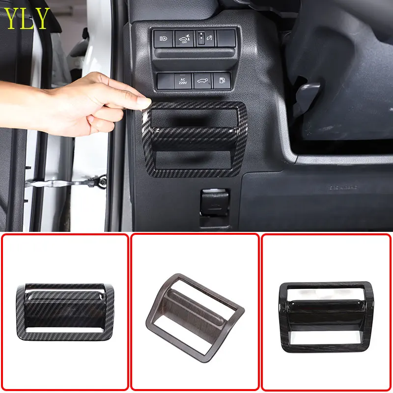 For Toyota Land Cruiser Prado 250 LC250 2024+ ABS Carbon Fiber Car Headlight Switch Frame Sticker Car Interior Accessories 1Pcs
For Toyota Land Cruiser Prado 250 LC250 2024+ ABS Carbon Fiber Car Headlight Switch Frame Sticker Car Interior Accessories 1Pcs