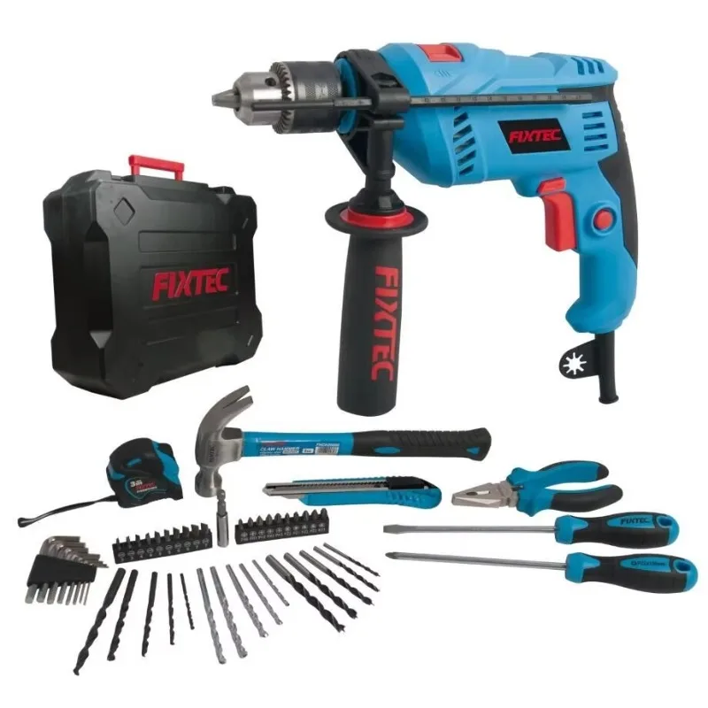 Power Tools 13mm Hand Drill Machine Toolbox 600W Corded Electric Impact Drill Machine Set Hand Tools
Power Tools 13mm Hand Drill Machine Toolbox 600W Corded Electric Impact Drill Machine Set Hand Tools