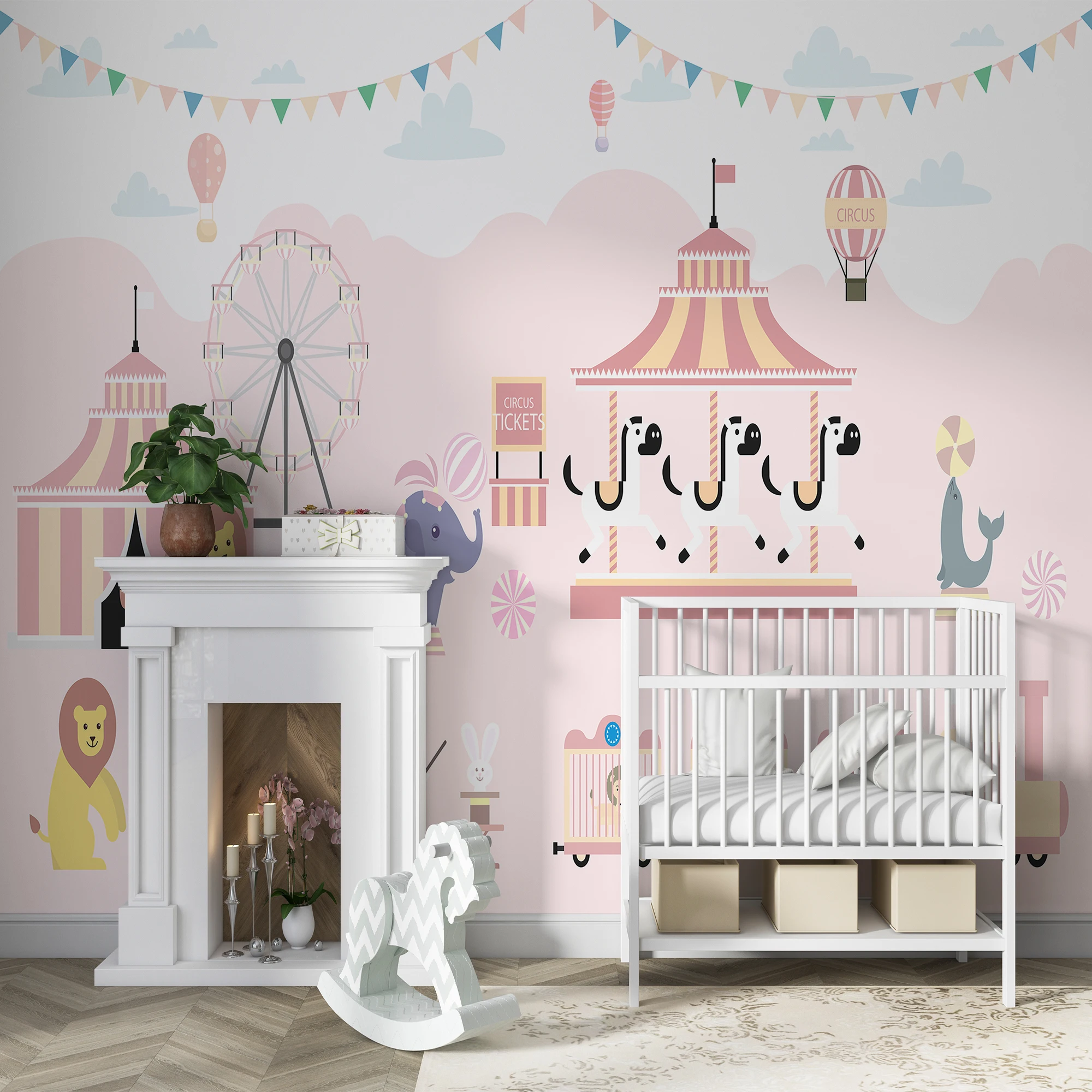 Milofi 3D Cartoon Amusement Park Princess Room Wallpaper - Kids Wall Decor
Milofi 3D Cartoon Amusement Park Princess Room Wallpaper - Kids Wall Decor