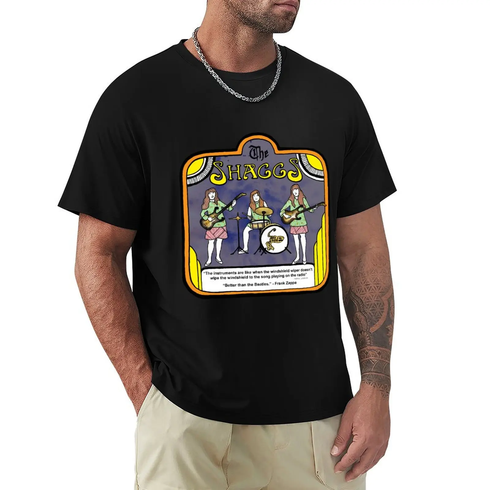 The Incomparable Shaggs T-Shirt Art Pattern Printed Casual Top
The Incomparable Shaggs T-Shirt Art Pattern Printed Casual Top