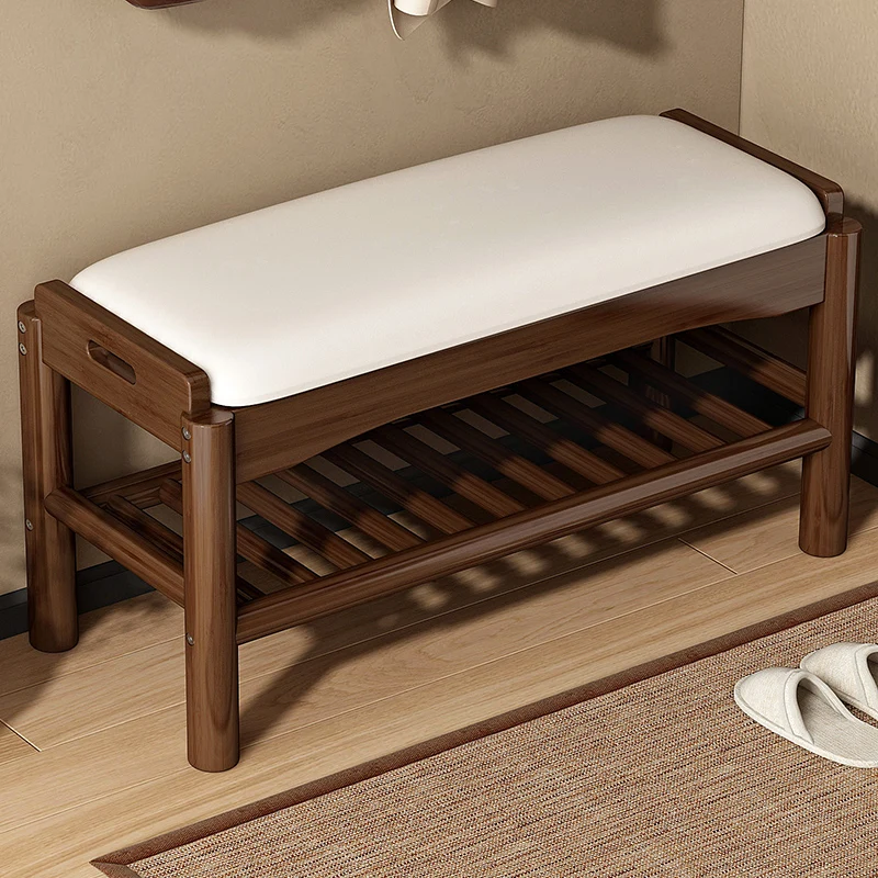 All solid wood shoe changing stool door home can sit long living room home interior
All solid wood shoe changing stool door home can sit long living room home interior