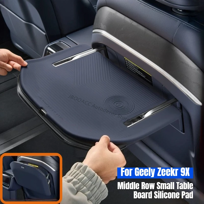 For Geely Zeekr 9X 2025 2026 Car Middle Row Small Table Board Cover Silicone Pad Folding Desk Tray Anti-scratch Protective Mat
For Geely Zeekr 9X 2025 2026 Car Middle Row Small Table Board Cover Silicone Pad Folding Desk Tray Anti-scratch Protective Mat