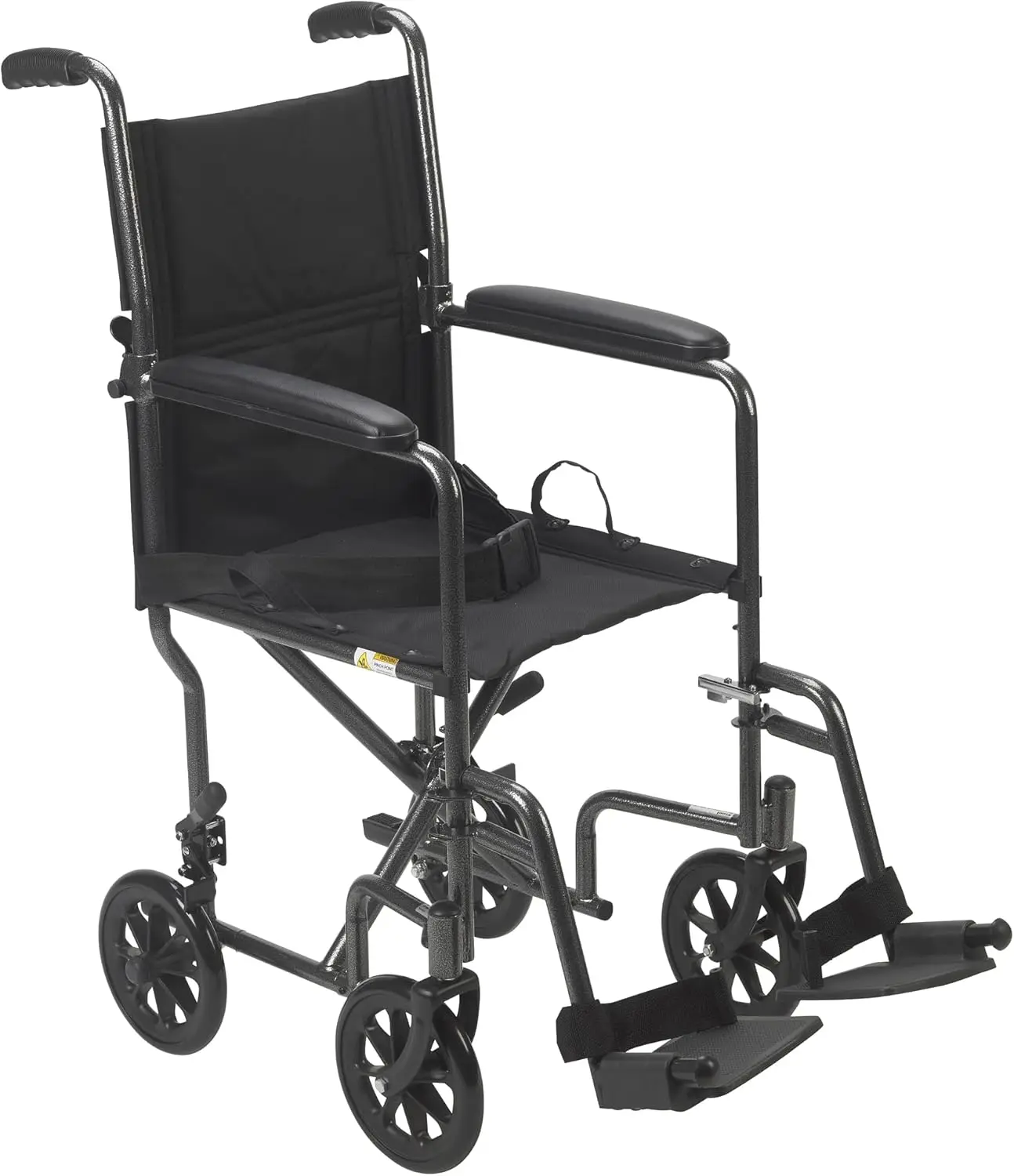 Lightweight Folding Transport Wheelchair with Durable Steel Frame, Swing-Away Footrests, and Compact Travel Design in Silver
Lightweight Folding Transport Wheelchair with Durable Steel Frame, Swing-Away Footrests, and Compact Travel Design in Silver