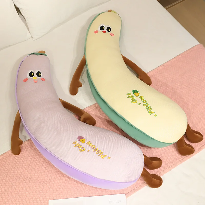 Cute Cartoon Cucumber Long Hug Pillow, Two-sided Ice Silk & Velvet Reversible Design, Ergonomic Contour Plush Body Pillow gifts.
Cute Cartoon Cucumber Long Hug Pillow, Two-sided Ice Silk & Velvet Reversible Design, Ergonomic Contour Plush Body Pillow gifts.
