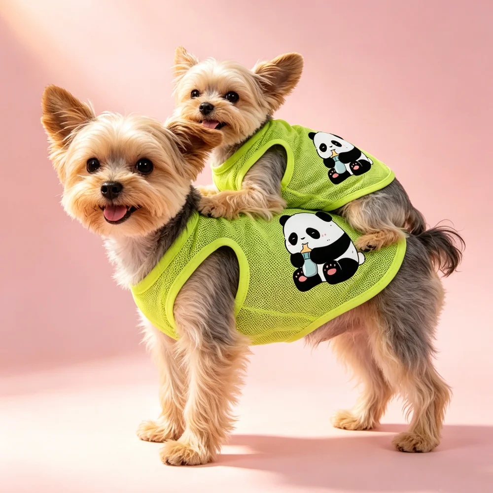 1pc Pet Breathable Mesh Vest Sleeveless Cat&Dog Summer Clothes Ultra-Light Cool Apparel for Bichon Teddy Chihuahua
1pc Pet Breathable Mesh Vest Sleeveless Cat&Dog Summer Clothes Ultra-Light Cool Apparel for Bichon Teddy Chihuahua
