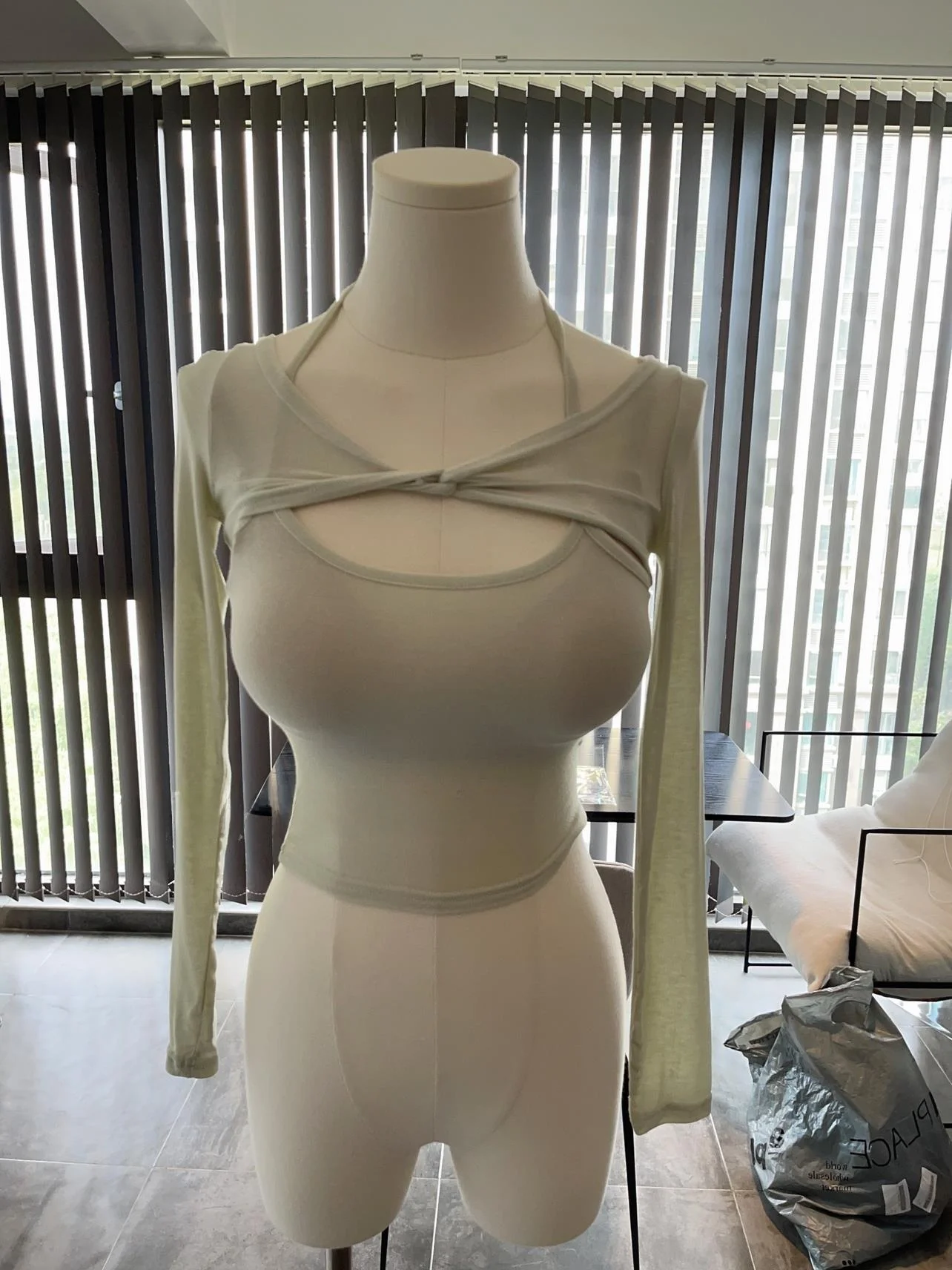 Fashionable Minimalist Neck Hanging Strap Long Sleeve Set 51STUDIO Autumn New Style Women's Premium Quality Clothing
Fashionable Minimalist Neck Hanging Strap Long Sleeve Set 51STUDIO Autumn New Style Women's Premium Quality Clothing