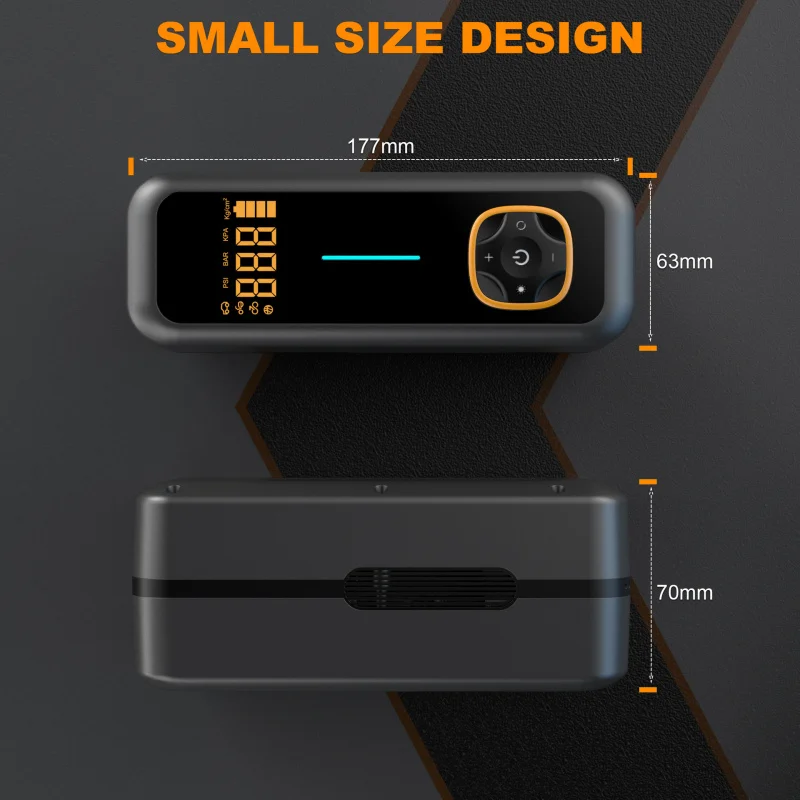 Portable Air Pump Car Wireless Air Pump Multifunctional Emergency Mobile Phone Power BankLEDLamp
Portable Air Pump Car Wireless Air Pump Multifunctional Emergency Mobile Phone Power BankLEDLamp