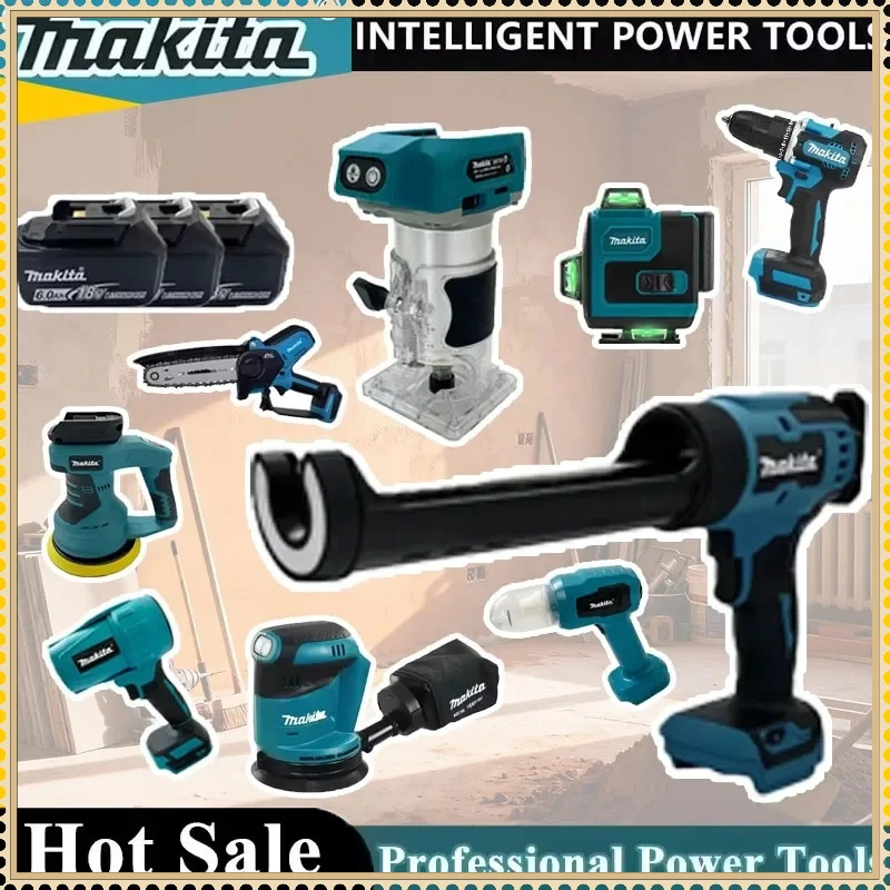 Makita 18V Various Models of Portable Cordless Power Tool Impact Driver Rechargeable Screwdriver Electric Reciprocating Saw Tool
Makita 18V Various Models of Portable Cordless Power Tool Impact Driver Rechargeable Screwdriver Electric Reciprocating Saw Tool