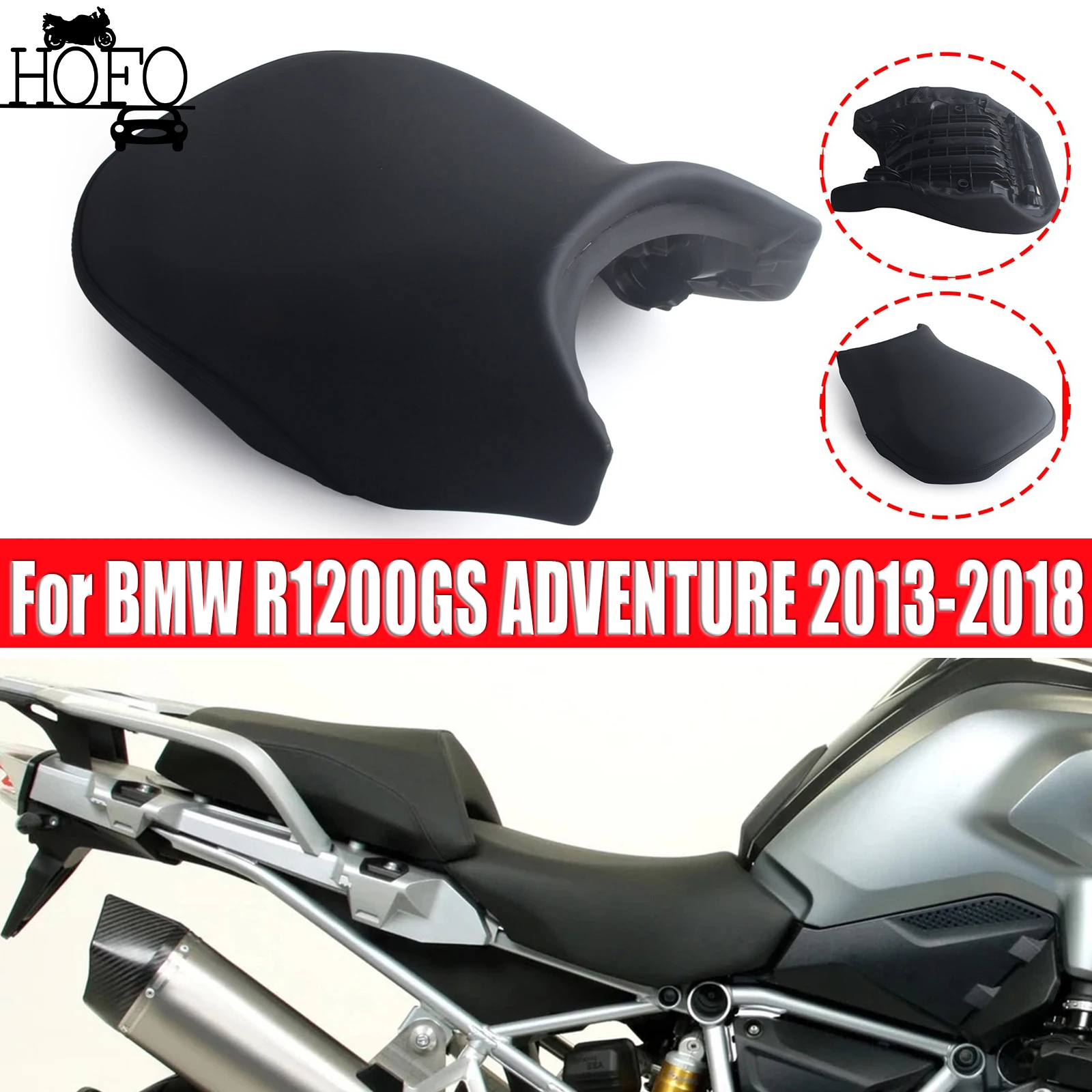 Front Rider Driver Seat Cushion For BMW R1200GS ADVENTURE 2013-2018
Front Rider Driver Seat Cushion For BMW R1200GS ADVENTURE 2013-2018