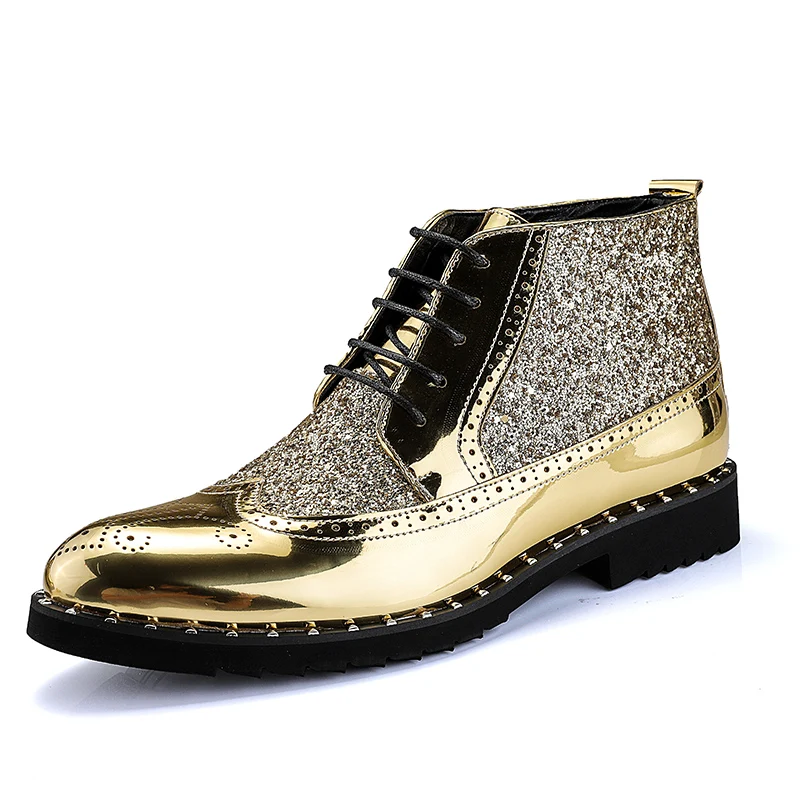 Autumm Spring Waterproof Men's Casual Leather Shoes Flannel High Top Slip-on Male Casual Shoes Rubber Warm Winter Shoes for Mens
Autumm Spring Waterproof Men's Casual Leather Shoes Flannel High Top Slip-on Male Casual Shoes Rubber Warm Winter Shoes for Mens