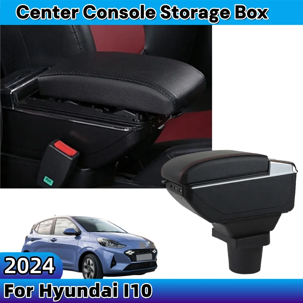 Для Hyundai i10 2024: Органайзер на центральную консоль, подлокотник, вращающийся, аксессуар для тюнинга автомобиля, стильный, из АБС-пластика и кожи
Для Hyundai i10 2024: Органайзер на центральную консоль, подлокотник, вращающийся, аксессуар для тюнинга автомобиля, стильный, из АБС-пластика и кожи