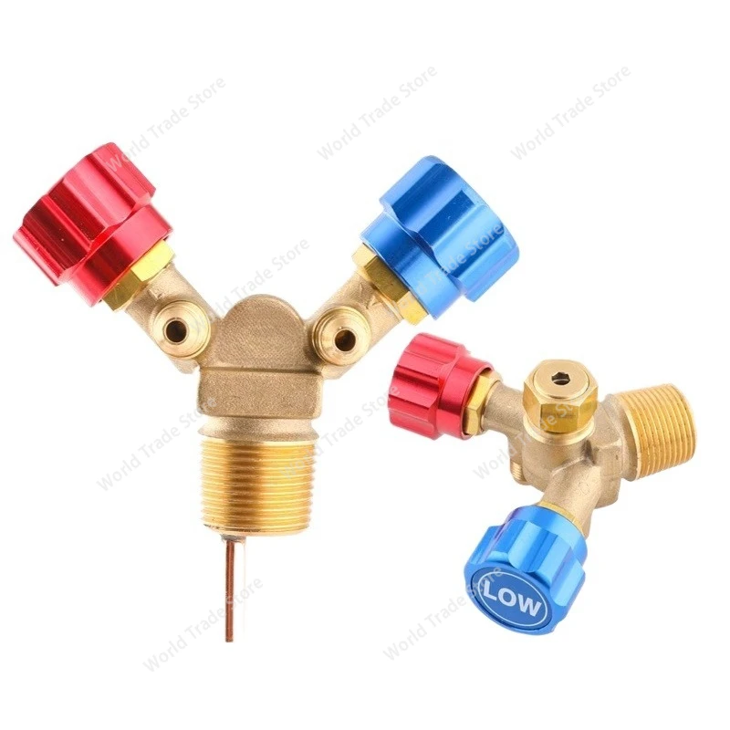 Special cylinder valve for refrigerant recovery charging/high and low pressure horn valve/anti-explosion refrigerant cylinder
Special cylinder valve for refrigerant recovery charging/high and low pressure horn valve/anti-explosion refrigerant cylinder