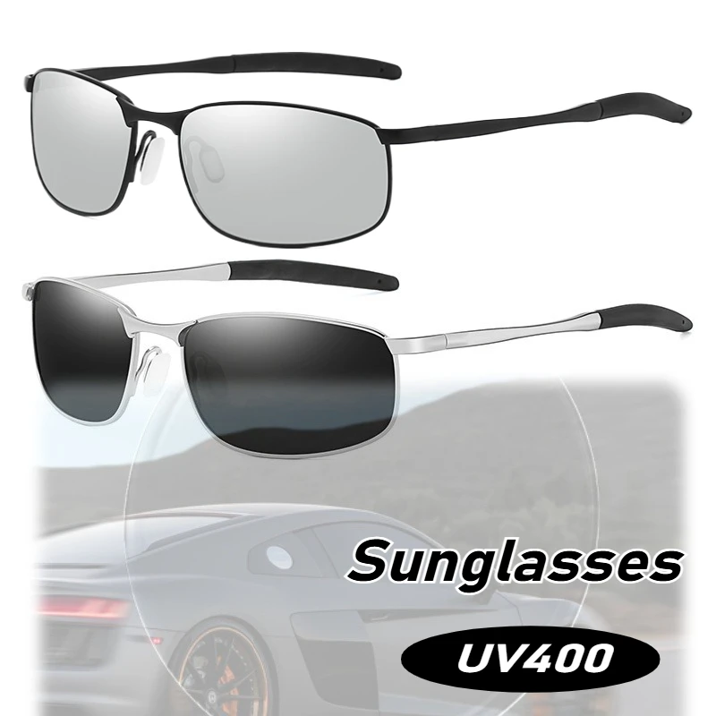 Men's Fashion Metal Frame UV400 Sunglasses Riding Windproof Polarized Glasses Neutral Outdoor Driving Travel Beach Sun Glasses
Men's Fashion Metal Frame UV400 Sunglasses Riding Windproof Polarized Glasses Neutral Outdoor Driving Travel Beach Sun Glasses