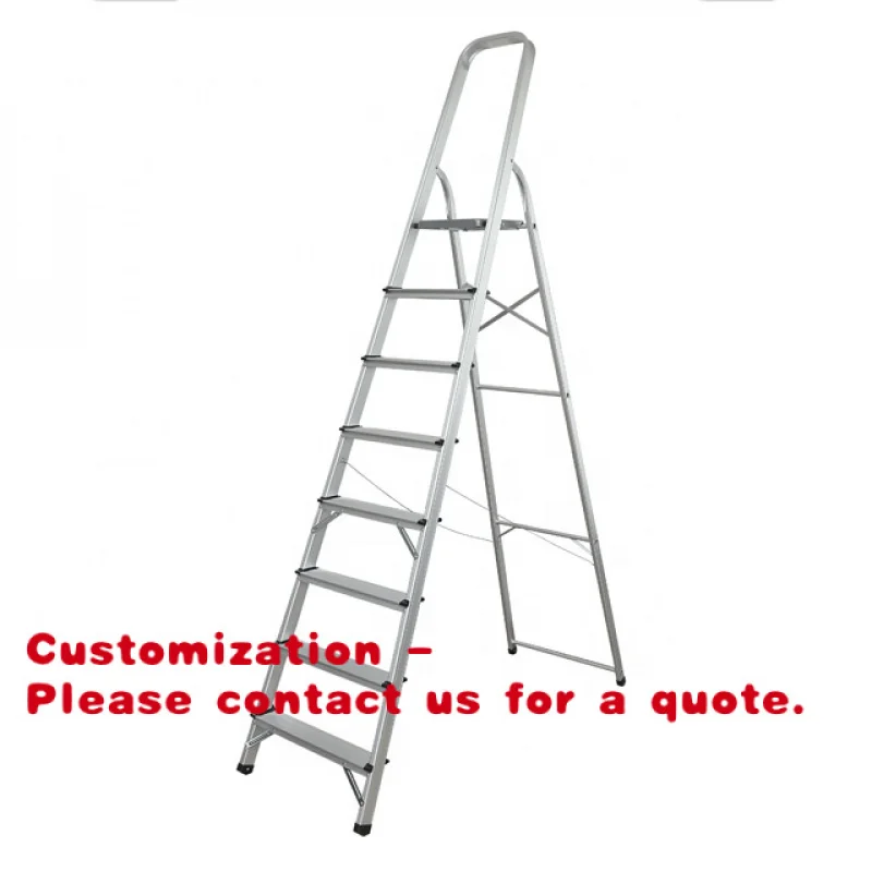 Customize.Wide Step Aluminum Ladders 8-Step Ladder Strong Sturdy Platform Folding Step Ladder
Customize.Wide Step Aluminum Ladders 8-Step Ladder Strong Sturdy Platform Folding Step Ladder