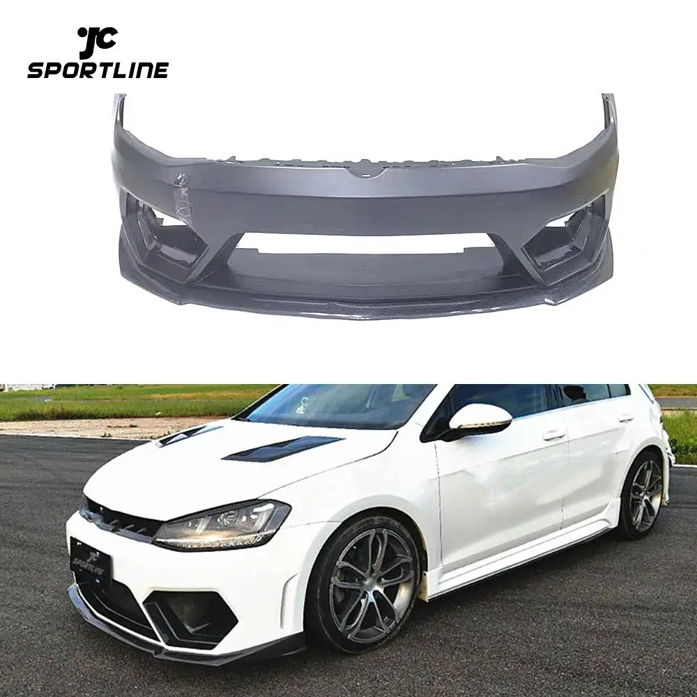 Suitable for MK7 fiberglass reinforced plastic front bumper, carbon fiber front lip, Suitable for Volkswagen Golf 7 201
Suitable for MK7 fiberglass reinforced plastic front bumper, carbon fiber front lip, Suitable for Volkswagen Golf 7 201