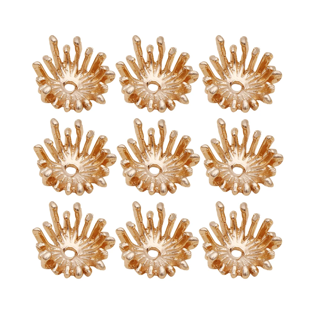 50 Pcs 14mm Alloy Flower Design Pendant for Necklace Bracelet Earrings DIY Jewelry Making Accessories Bead Caps Bud
50 Pcs 14mm Alloy Flower Design Pendant for Necklace Bracelet Earrings DIY Jewelry Making Accessories Bead Caps Bud