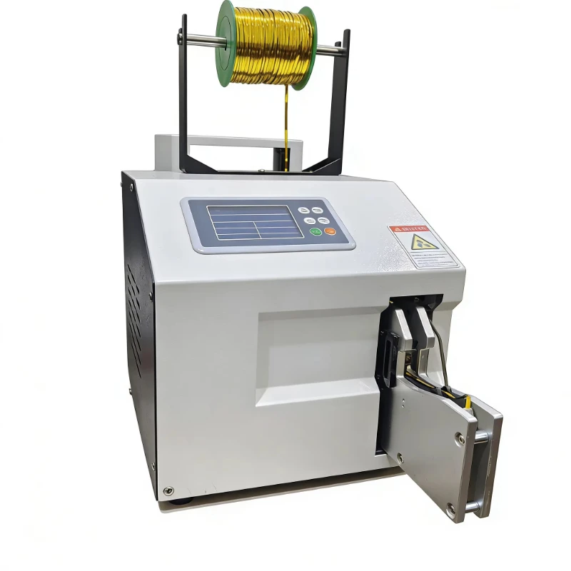 Semi-automatic electric lollipop wire wrapping machine, kinking and knotting, candy bag packaging
Semi-automatic electric lollipop wire wrapping machine, kinking and knotting, candy bag packaging
