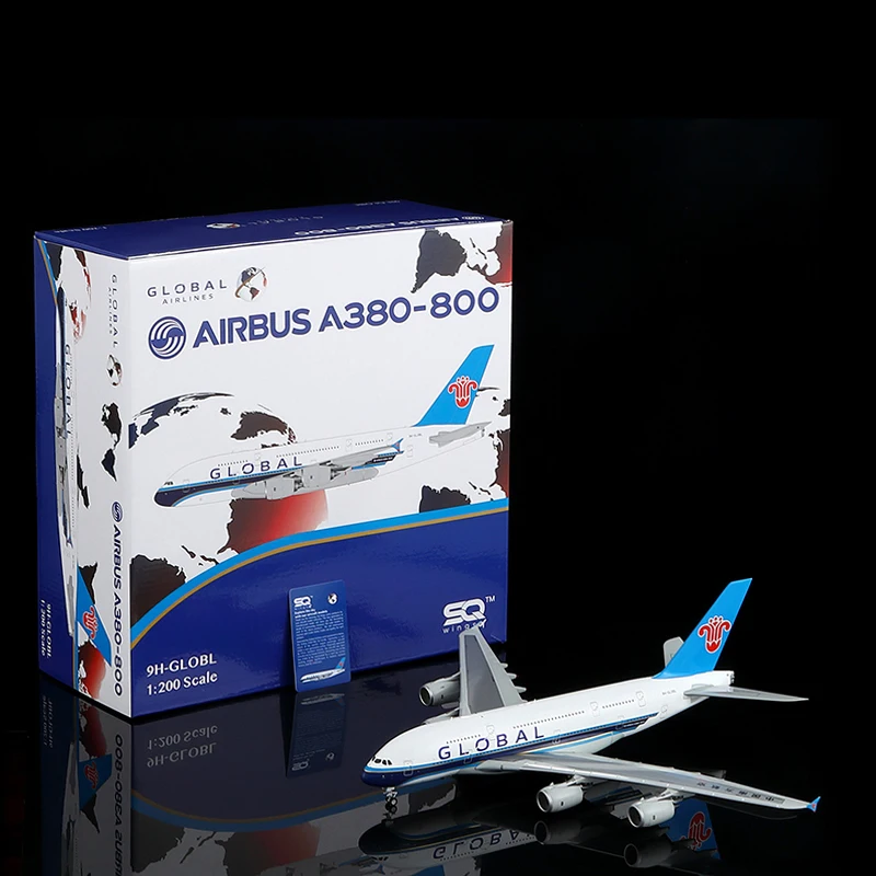 L2157 Alloy Collectible Plane Gift SQ Wings 1:200 GLOBAL Airlines Airbus A380-800 Diecast Aircraft Jet Model 9H-GLOBL
L2157 Alloy Collectible Plane Gift SQ Wings 1:200 GLOBAL Airlines Airbus A380-800 Diecast Aircraft Jet Model 9H-GLOBL