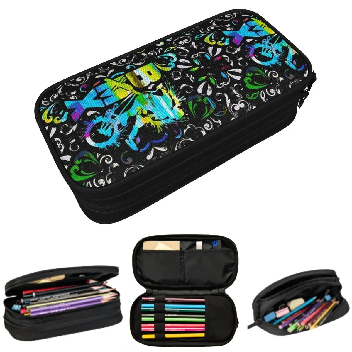 Bmx Apparel Bmx Freestyle Pattern Pencil Cases Large Storage Pen Bags Pen Box Pencil Pouch For Boys Girls Students Stationery
Bmx Apparel Bmx Freestyle Pattern Pencil Cases Large Storage Pen Bags Pen Box Pencil Pouch For Boys Girls Students Stationery